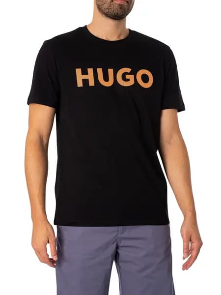 HUGO Dulivio U242 Graphic T-Shirt Black M