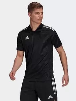 adidas Condivo 21 Primeblue Jersey, Red/White, Size S, Men