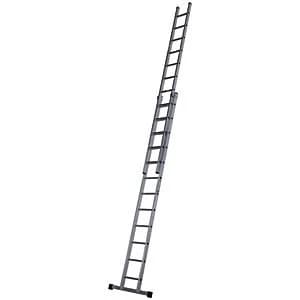 Werner Professional 6.28m 2 Section Aluminium Extension Ladder