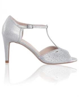 Perfect Luna Shimmer Metallic Sandals