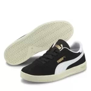 Puma Club Canvas Trainers Juniors - Black