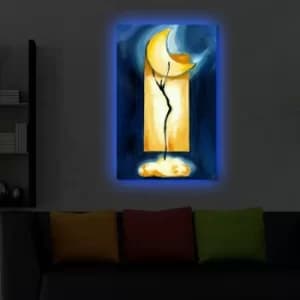 4570DACT-32 Multicolor Decorative LED Lighted Canvas Painting