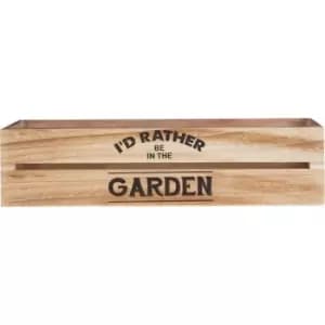 Rustic / Natural Planter and Herb Crate - Premier Housewares