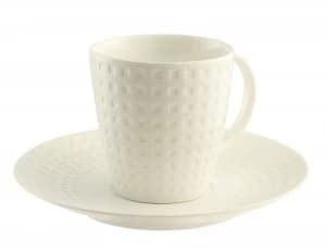Belleek Living Grafton 4 Teacups Saucers
