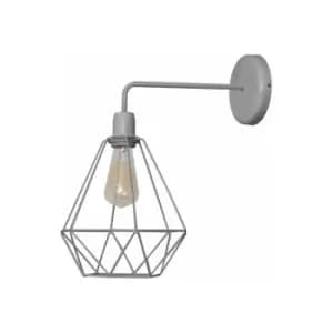 Helam Karo Wall Lamp Grey 35cm