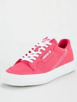 Adidas Originals Continental Vulc Junior Trainer - Pink