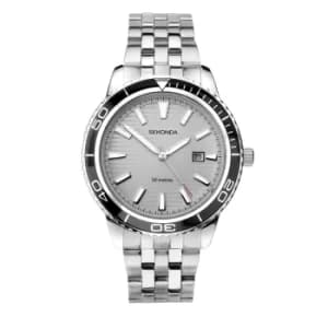 Sekonda Sports Quartz Silver Dial Stainless Steel Bracelet Mens Watch 1791.00