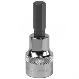 Sealey SBH010 Hex Socket Bit 7mm 3/8"Sq Drive