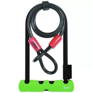 Abus Ultra 410 D-Lock 230MM & Cable - Black
