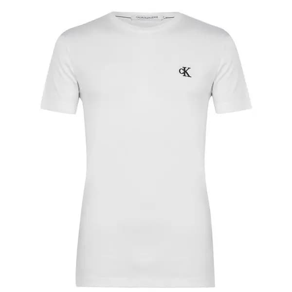 Calvin Klein Jeans Essential T Shirt - White 2XS