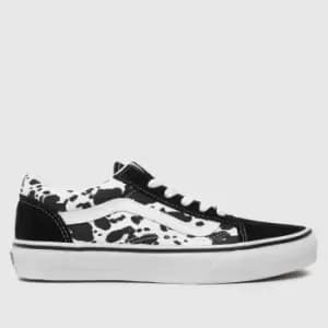 Vans Black & white old skool Youth Trainers