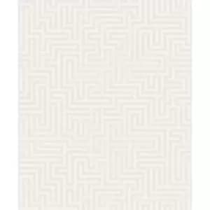 Holden Decor Labyrinth White Wallpaper