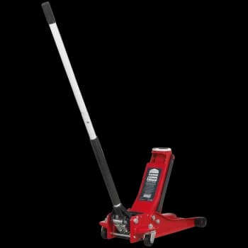 Sealey 2 Tonne Low Entry Rocket Lift Trolley Jack Red