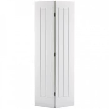 LPD Mexicano Panel White Primed Internal Bi-fold Door - 1981mm x 762mm (78 inch x 30 inch)