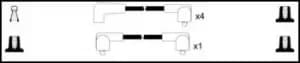 Remax HT Ignition Leads Cable Set Replaces ZEF 770,B797,300/792,XC785,LS-78,LS-79,DRL171,409 75 5080,51278053,73066,RVS18,RVU18,DKB214,LDRL203,RC-AT40