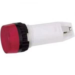 RAFI 1.60.502.0021301 Indicator Lamp Holder Red transparent