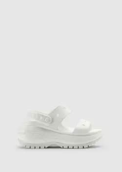 Crocs Womens Megacrush Sandal In White