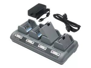 Zebra Quad Charger with Power Adapter