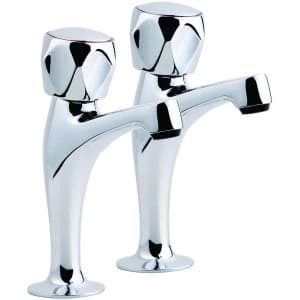 Wickes Trade Pillar Kitchen Sink Taps Chrome