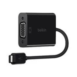 Belkin USB Type-C Usb-C To VGA Adapter - Black