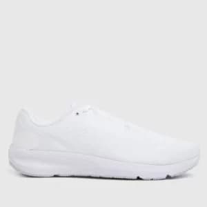 Under Armour White Charged Pursuit 2 Trainers
