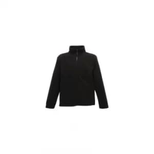 TRF570 Classic Mens Large Black Fleece Jacket