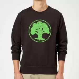 Magic The Gathering Mana Green Sweatshirt - Black - L