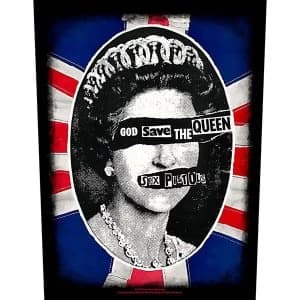 The Sex Pistols - God Save the Queen Back Patch