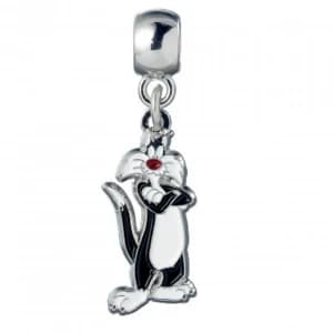 Official Looney Tunes Sylvester Silver Charm