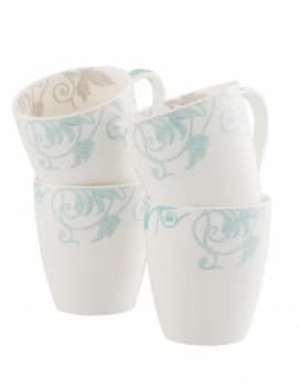 Belleek Living Novello Mugs Set of 4