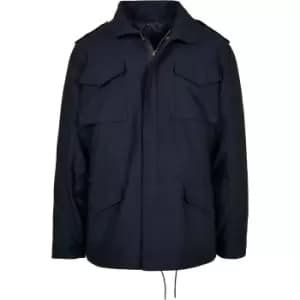 Build Your Brand Mens M65 Jacket (L) (Navy)