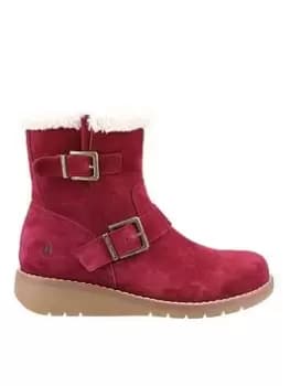 Hush Puppies Lexie Boot - Red, Size 4, Women