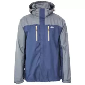Trespass Mens Wooster Waterproof Jacket (XS) (Navy)