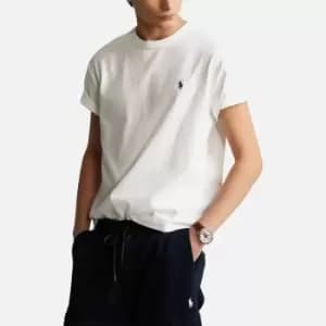 Polo Ralph Lauren Mens Classic Fit Heavyweight T-Shirt - White - S