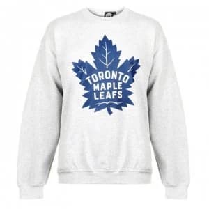 NHL Logo Crew Sweater Mens - Maple Leafs