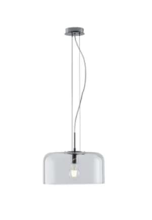 Gibus Glass Dome Ceiling Pendant, Clear, E27