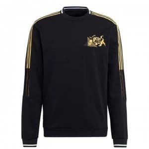 adidas Juventus Chinese New Year Sweatshirt Mens - Black/Pyrite