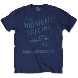 Creedence Clearwater Revival - Midnight Special Unisex Large T-Shirt - Blue