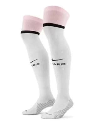 Nike Psg Jordan 21/22 3rd Sock, White, Size S, Men