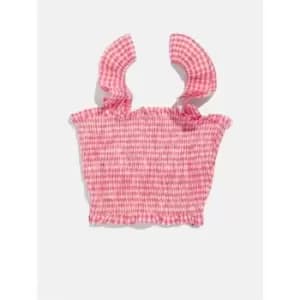 Skinny Dip Gingham Top - Pink