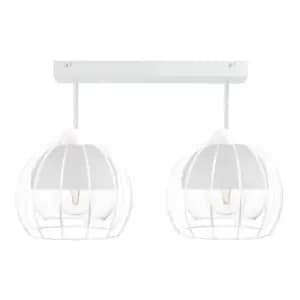 Keter Solo Semi Flush Light White, 50cm, 2x E27