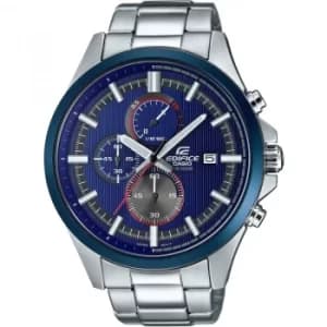 Mens Casio Edifice Racing Blue Series Chronograph Watch