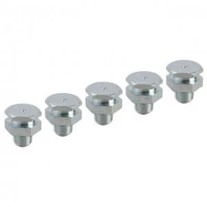 Faithfull Grease Nipple Button 1/8in BSP (Pack 5)
