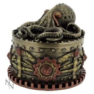 Boxtopus Steampunk Trinket Box