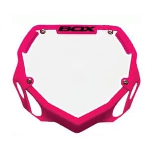 Box Phase 1 Large Number Plate Pink