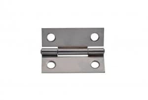 Wickes Butt Hinge - Chrome 51mm Pack of 20