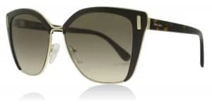 Prada PR56TS Sunglasses Brown/Pale Gold DHO3D0 57mm