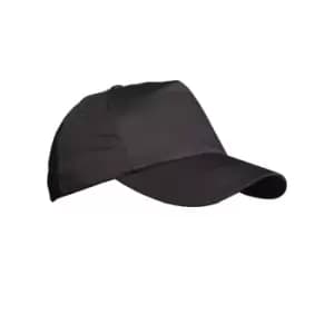Result Unisex Plain Baseball Cap (Pack of 2) (One Size) (Black)