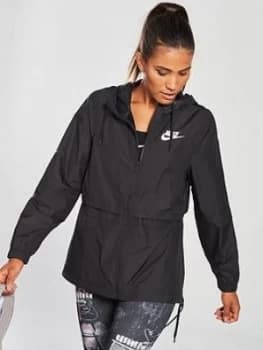 Nike Nsw Woven Jacket Black Size L Women