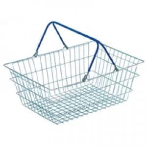 Slingsby Wire Shopping Baskets Pack of 5